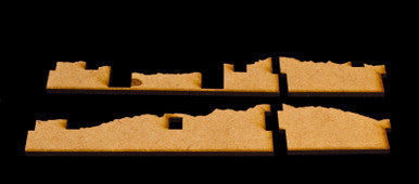 Ruined Afghan Style Hovel (MDF) - 15MMDF075