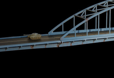 A Bridge Too Far (Half) (Acrylic) - 285ROAD034