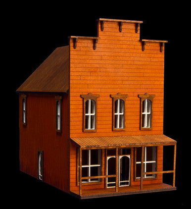 Old West Two Story Building - 28MWEST002