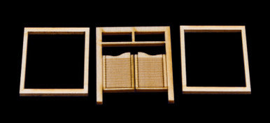 Old West Two Story with balcony and upstaris door - 28MWEST009