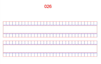 6" Straight Section, Single Lane, 2 Pcs - 285ROAD026