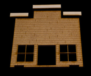 Old West One Story Building - 15MWEST005