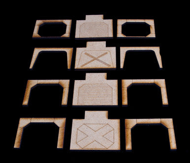 Doors and Arches (18 Sets) - SPACE024