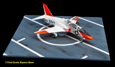 Aircraft / Helicopter Display Bases, 1/72nd Scale Square Base