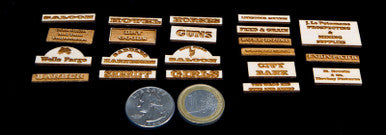 Old West Signs - 15MWEST100