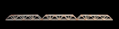 Truss Bridge, Triple Span, 2 Lane (Acrylic) - 285ROAD039-2