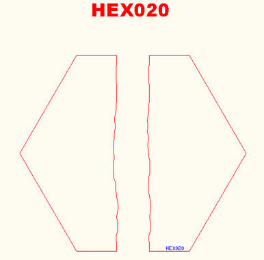 Straight River Hex - 285HEX020