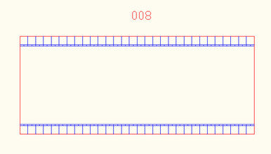 10" Straight Section, 4 Lane Highway - 10MROAD008