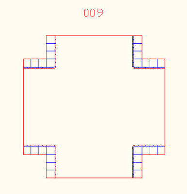 4 Way Crossing, 4 Lane Highway - 10MROAD009