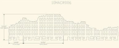 Ruined City Building (MDF) - 10MMDF006