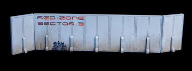 Security Walls (5 individual sections) - 15MTW050-1