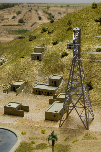 150' Tall Power Transmission Tower, AKA Electricity Plyon (1/285th Scale)