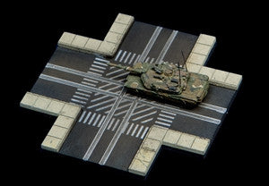 4 Way Crossing, 2 LaneRoad - 285ROAD063