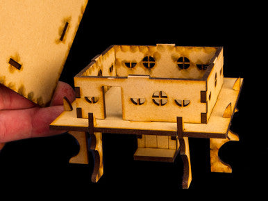 One Story Elevated Residence - 28MTW015