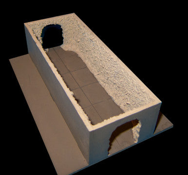 6" Straight Hallway - DUNGEON001