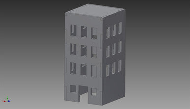 City Building (MDF) - 15MMDF255