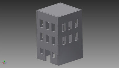 City Building (MDF) - 15MMDF256