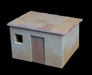 Shanty Town Building, Cinder Block - 20MSHA005