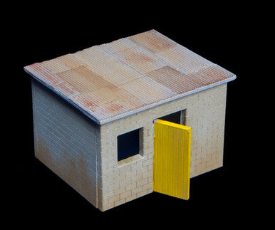 Shanty Town Building, Cinder Block - 20MSHA006