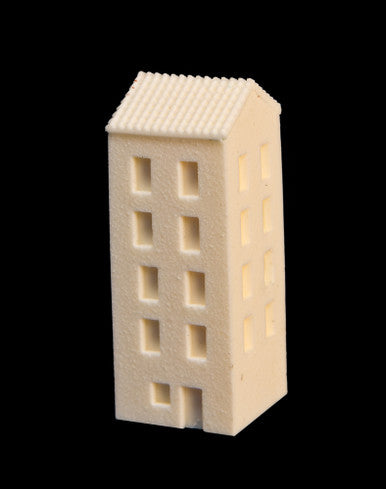 5 Story Building With Red Tile Roof - 285ITM011