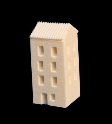 4 Story Building With Red Tile Roof - 285ITM012