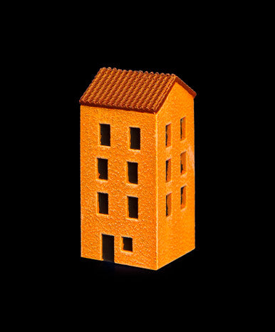 4 Story Building With Red Tile Roof - 285ITM012