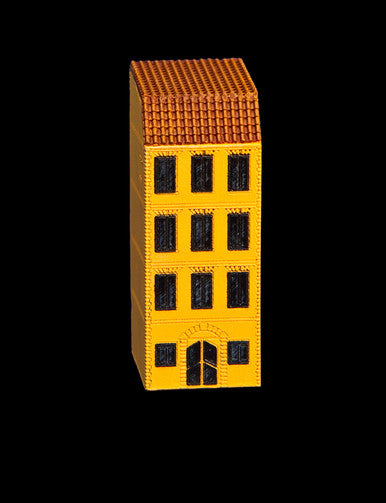 4 Story Building with Red Tile Roof - 285ITM014