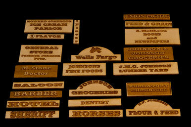 Old West Signs V2.0 - 28MWEST101