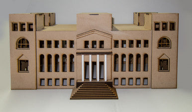 15mm WWII Government Building (MDF) - 15MMDF350-2