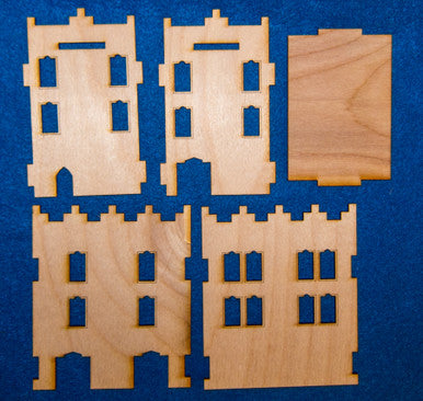 Middle East Three Story Building (MDF) - 15MMDF022