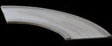 90 Degree Curve, 4 Lane Road, Large Radius - 3MMROAD019