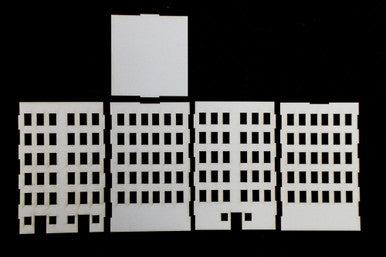 10mm City Building (Matboard) - 10MCSS006