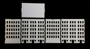 10mm City Building (Matboard) - 10MCSS008