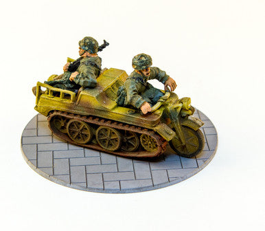 60mm (2.35") Bolt Action Large Bases (Herringbone) - 1/16" Clear Acrylic