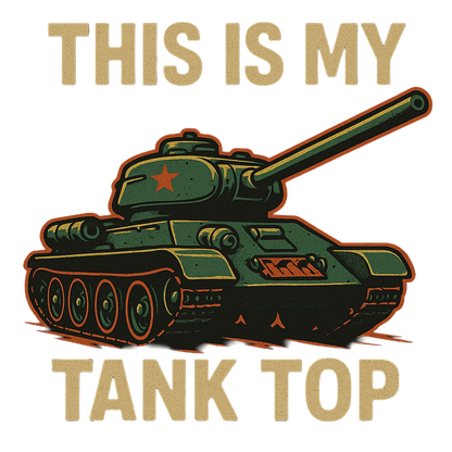 Tank Top - T-34 - #049 (Preorder, design will be available in early August)