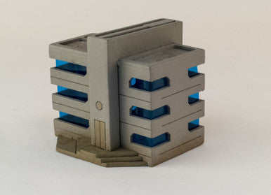 10mm Sci-Fi Future World Building (Matboard) - 10MCSS252-6