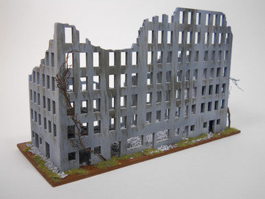 Ruined City Building (MDF) - 10MMDF006