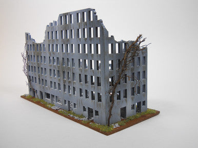 Ruined City Building (MDF) - 10MMDF006