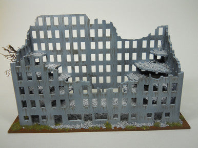 Ruined City Building (MDF) - 10MMDF006