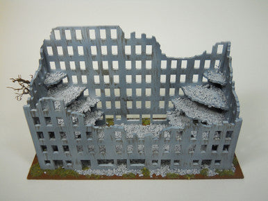 Ruined City Building (MDF) - 10MMDF006