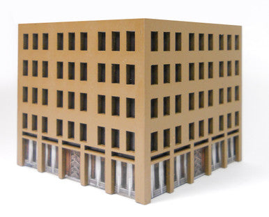 10mm City Building (MatBoard) - 10MCSS025-1