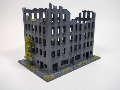 Ruined City Building (Wood) - 10MMDF007