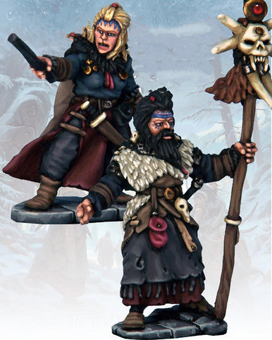 Frostgrave - Barbarian Wizard & Apprentice