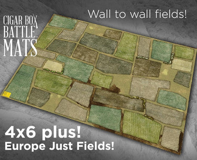 Battle Mat - Europe, Just Fields