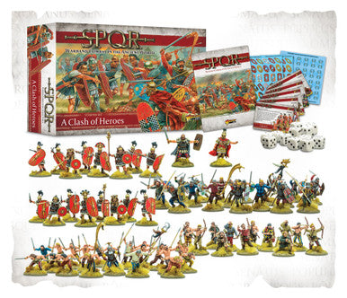 SPQR: A Clash of Heroes Starter Set (With Revised Rule Book)