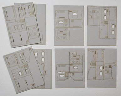 15mm Sci Fi Building Set - Perfect for Gruntz