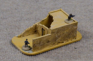 15mm Ruined Afghan Style Hovel (MDF) - 15MMDF072