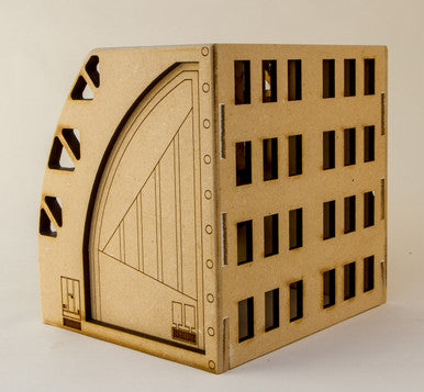 28mm Future City Building - 28MTW504