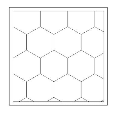 City Tile, 1.5" Hexes (MDF) - EPICTILE007-6