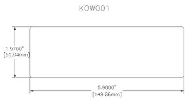 Large Cav Base 50mm x 150mm